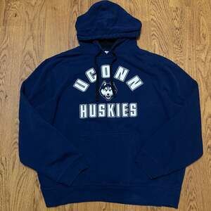 Captivating Apparel UConn Huskies Navy Blue Pullover Hoodie